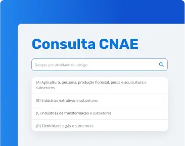 Consulta CNAE